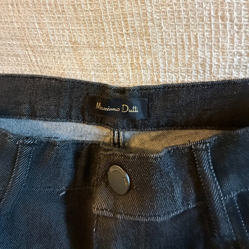 Massimo Dutti Mid Rise Skinny Jeans Dark Wash  Size 6 (EUR 38)